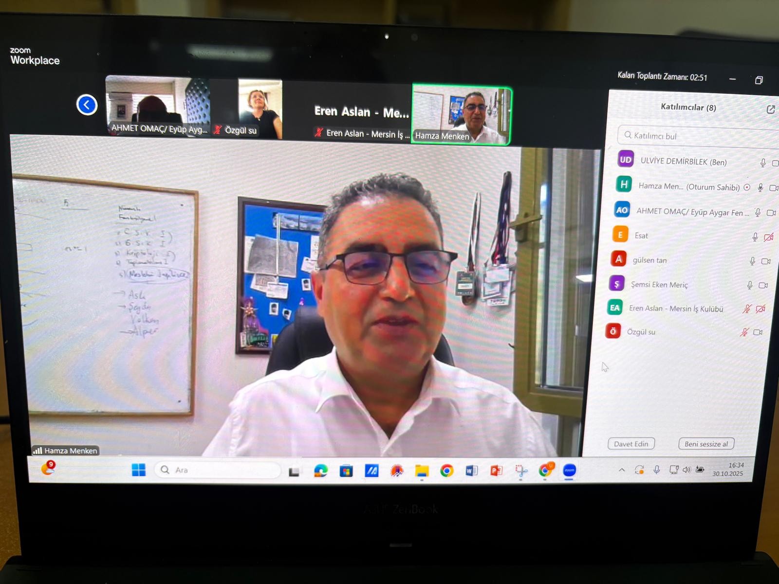 Matematik B&ouml;l&uuml;m&uuml; Dış Paydaş Toplantısı Yapıldı detayı için tıklayınız