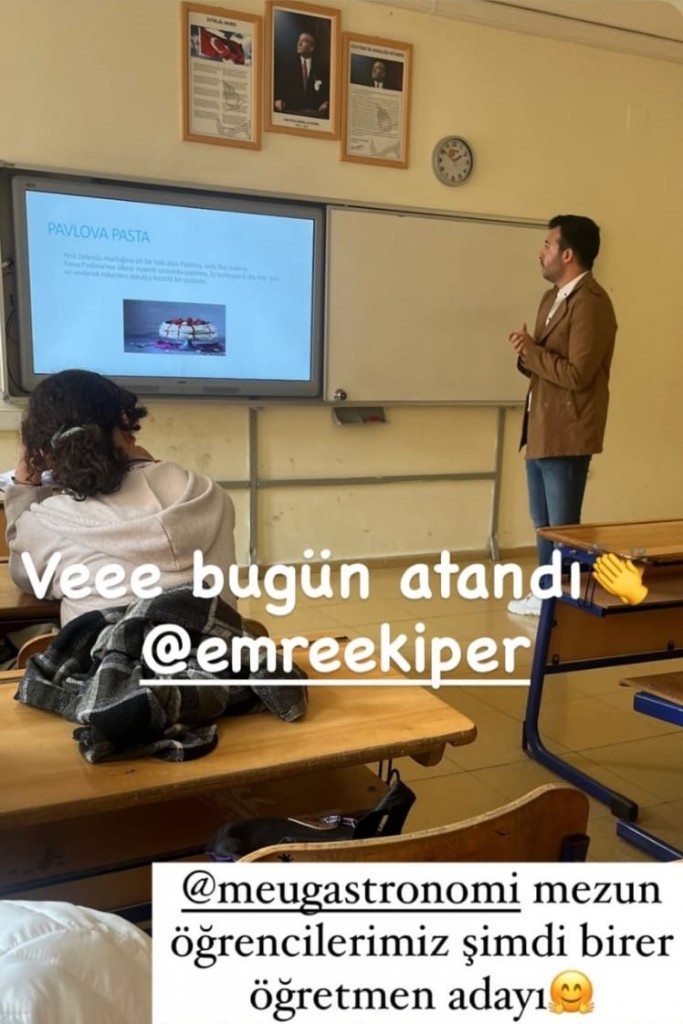 Gastronomi Mezunlarımız &Ouml;ğretmenlik Atamalarında B&uuml;y&uuml;k Başarı G&ouml;sterdi detayı için tıklayınız