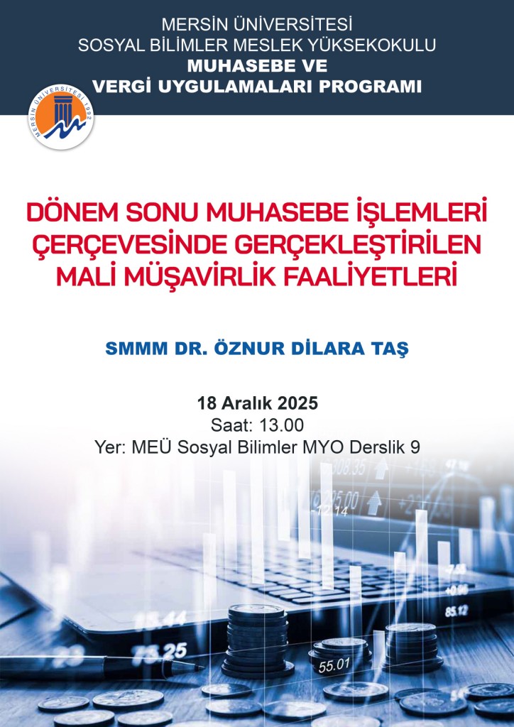 D&ouml;nem Sonu Muhasebe İşlemleri Mali M&uuml;şavirlik Faaliyetleri detayı için tıklayınız