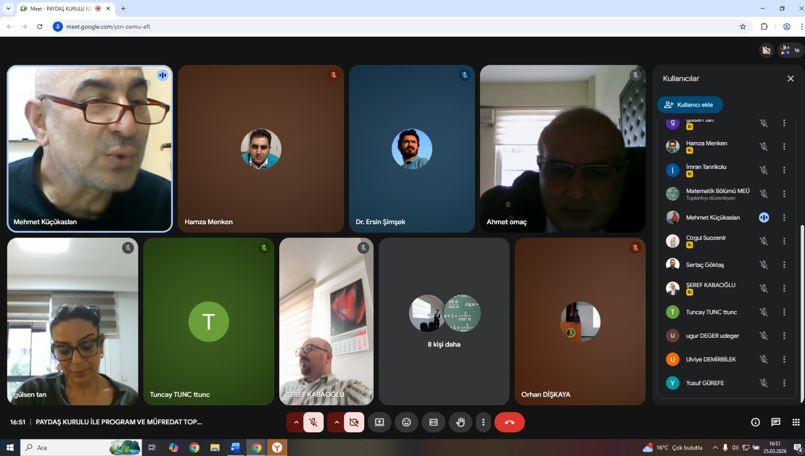 &Ouml;Z DEĞERLENDİRME (&Ouml;DR) TOPLANTISI detayı için tıklayınız