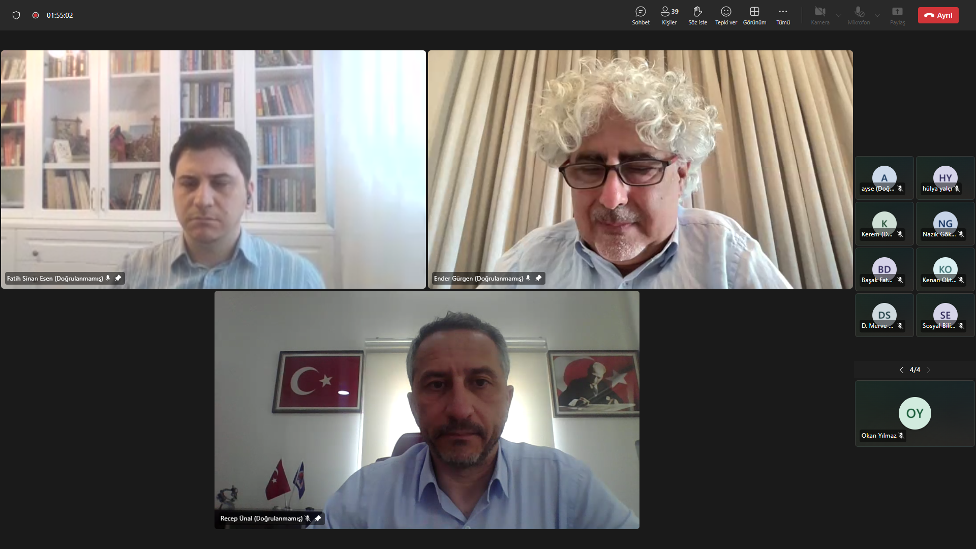 Yapay Zek&acirc; Dost Mu D&uuml;şman mı Başlıklı &Ccedil;evrimi&ccedil;i S&ouml;yleşi Ger&ccedil;ekleştirildi detayı için tıklayınız